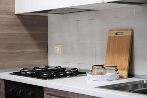 Η κουζίνα ή μικρή κουζίνα στο Cremona SUITE PAD