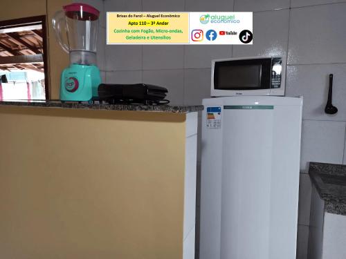 Dapur atau dapur kecil di Arraial do Cabo - Brisas do Farol - Aluguel Econômico