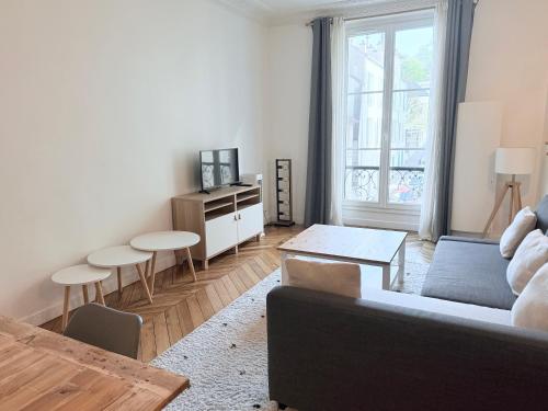 Χώρος καθιστικού στο Le Dangeau Elégance et Modernité proche Château