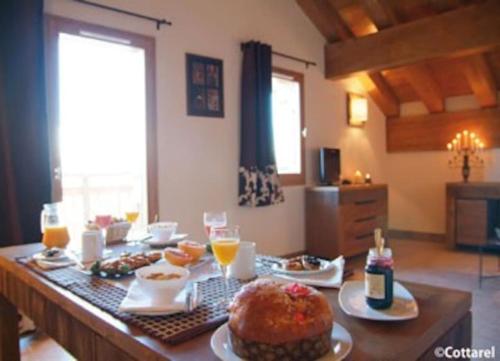 Duplex famille 10 à 12 personnes station les coches La plagne