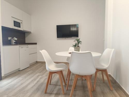 Η κουζίνα ή μικρή κουζίνα στο Loft Plaza