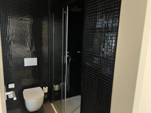 Koupelna v ubytování Hotel Praha Liberec