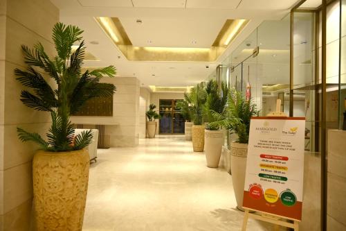 El vestíbulo o zona de recepción de MARIGOLD-Newly Renovated Hotel