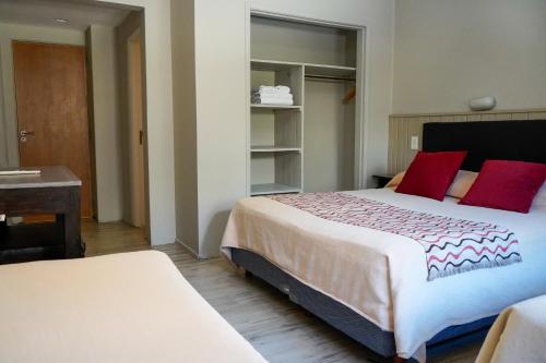 Postel nebo postele na pokoji v ubytování Hotel 7 Lagos