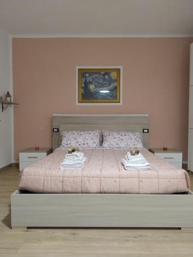 Ένα ή περισσότερα κρεβάτια σε δωμάτιο στο Urban Chic Apartament