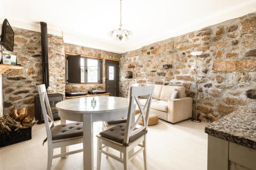 Χώρος καθιστικού στο Casa Ventos do Gerês