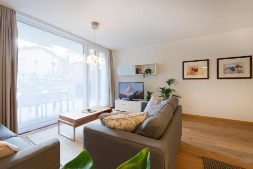 TV a/nebo společenská místnost v ubytování Apartment Topas