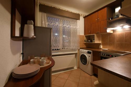 Кухня или мини-кухня в Ronu apartment
