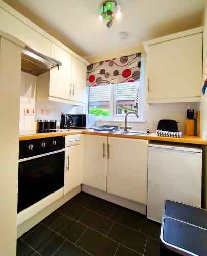 Η κουζίνα ή μικρή κουζίνα στο Trevithick Cottage Sleeps 6 Dog Friendly Parking