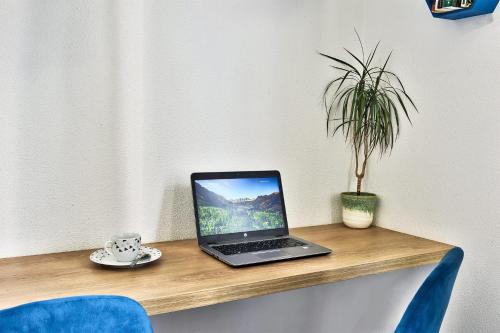 "Lumières",centre-ville, fonctionnel, cosy, au calme, avec espace de travail, faculté Lyon 3