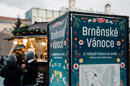 Sijil, anugerah, tanda atau dokumen lain yang dipamerkan di Brno - apartmán v bohémské čtvrti Kamenka