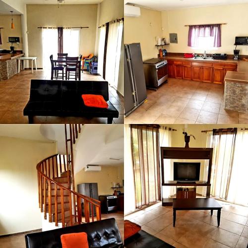 Kuchyň nebo kuchyňský kout v ubytování Silveras Beach House