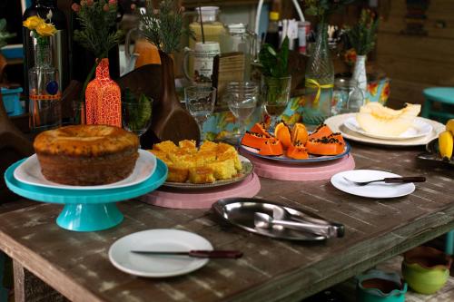 Comida in lodge ou em algum lugar perto