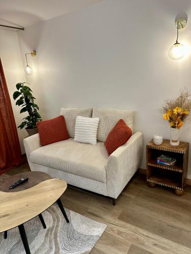 Χώρος καθιστικού στο Le Duplex du Parc - Terrasse