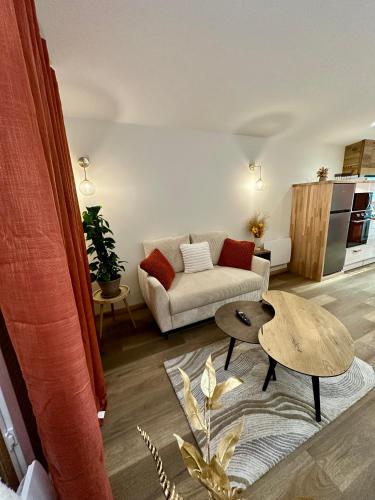 Χώρος καθιστικού στο Le Duplex du Parc - Terrasse