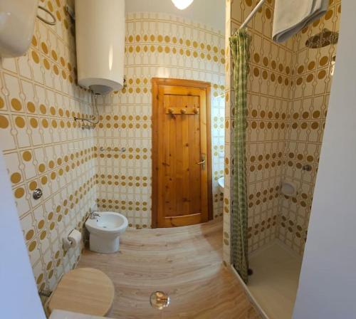 Koupelna v ubytování Villa Alba