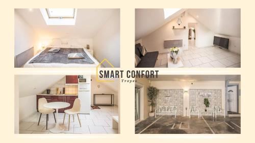 Photo de la galerie de l'établissement Smart Confort 5 - Appartement confort et stylé, à Troyes