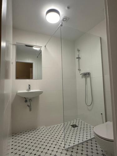 Kúpeľňa v ubytovaní Chilli Hostel