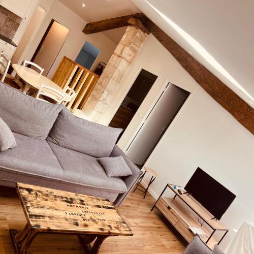 Photo de la galerie de l'établissement Grand appartement 2e étage, à Saujon