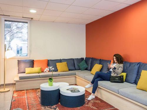 Posezení v ubytování Aparthotel Adagio Access Paris Asnières