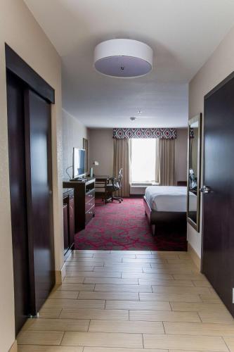 Ένα ή περισσότερα κρεβάτια σε δωμάτιο στο Hilton Garden Inn Columbus/Dublin