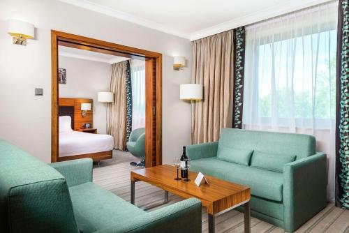 Χώρος καθιστικού στο Hilton Garden Inn Krakow
