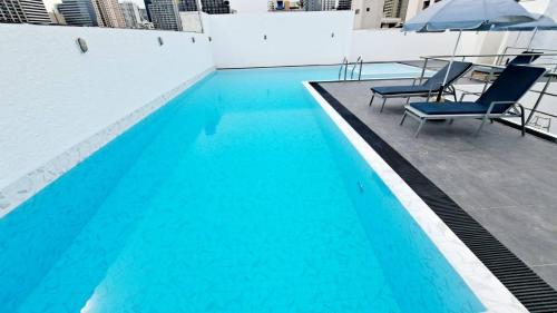 Πισίνα στο ή κοντά στο 6D-Short-term rental allowed-3BRs Downtown Bangkok