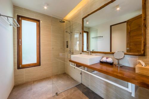 Koupelna v ubytování Mae Ya Resort