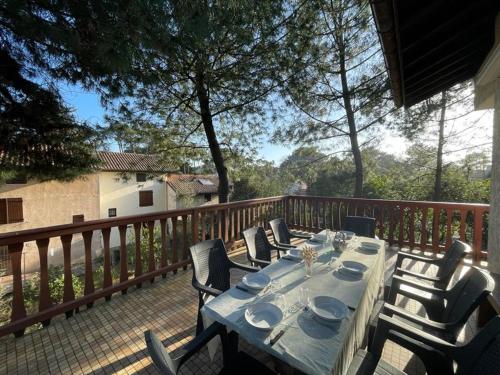 Duplex spacieux 8 pers avec terrasse et parking, Capbreton - FR-1-413-249