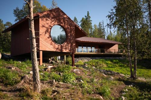 Zahrada ubytování Sjöbodsviken Lövvik