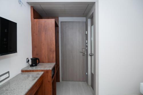Dapur atau dapur kecil di Gold Inn Exotica