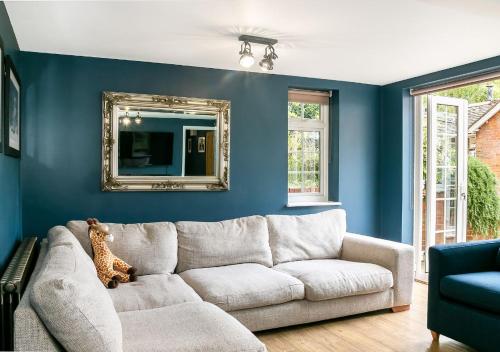 Posezení v ubytování Lodge Farm - Stunning 3 Bed with Large Garden!