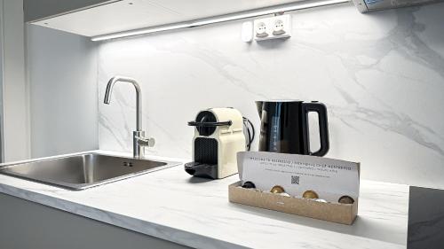 Køkken eller tekøkken på Suite Paradigme