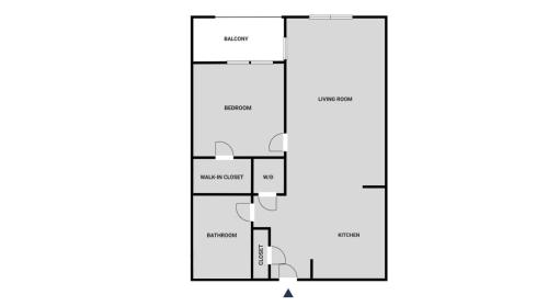 Půdorys ubytování Dublin 1BR w Gym Lounge Pool nr BART SFO-1041