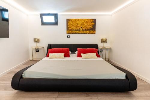 Cama o camas de una habitación en Suite Visconti