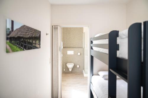 Koupelna v ubytování Hotel Essenza