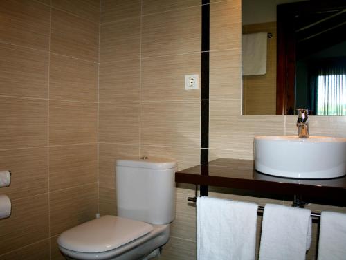 Salle de bains dans l'établissement Usotegi