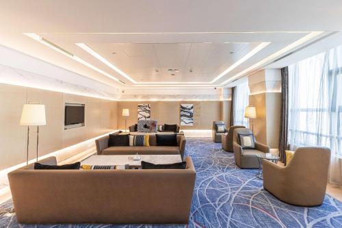 Χώρος καθιστικού στο Hilton Xi'an High-tech Zone