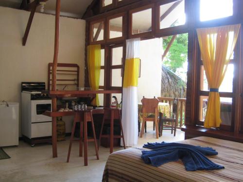 Η κουζίνα ή μικρή κουζίνα στο Posada del Cerro