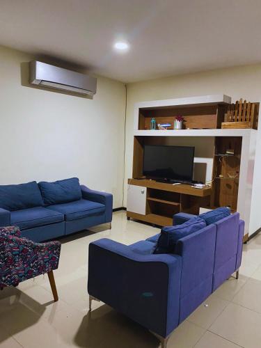 Televisyen dan/atau pusat hiburan di Condominio el sol