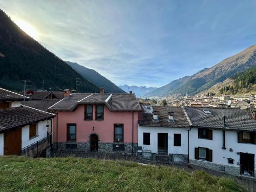 Nespecifikovaný výhled na hory nebo výhled na hory při pohledu z apartmánu