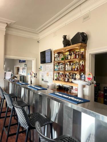 Ο χώρος του lounge ή του μπαρ στο The Exchange Pingelly