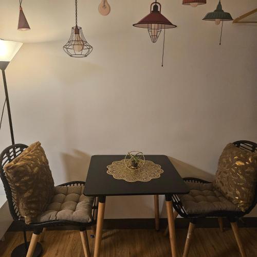 Posezení v ubytování Mench Staycation