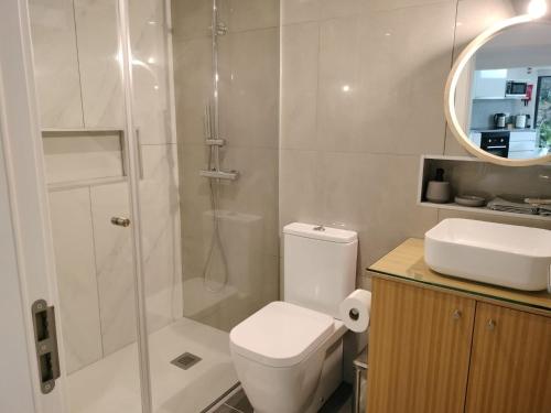 Koupelna v ubytování MerakiHouse