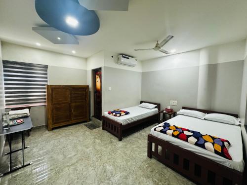 Ένα ή περισσότερα κρεβάτια σε δωμάτιο στο Golden Lodge Nemmara