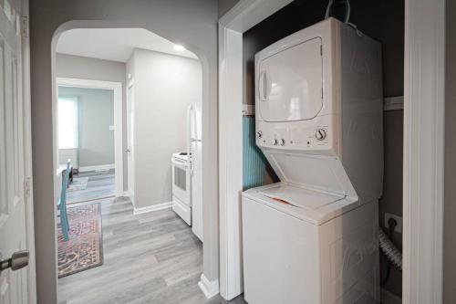 Η κουζίνα ή μικρή κουζίνα στο Adorable Stylish 1bed 1 bath