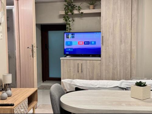 TV a/nebo společenská místnost v ubytování Urban Nest