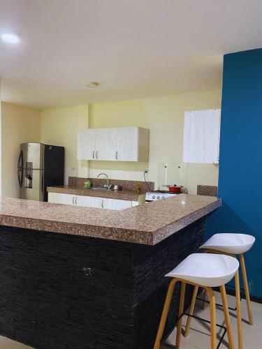 Кухня или кухненски бокс в Condominio el sol