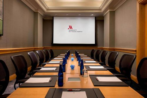 Kawasan bisnes dan/atau bilik persidangan di Bethesda North Marriott Hotel & Conference Center