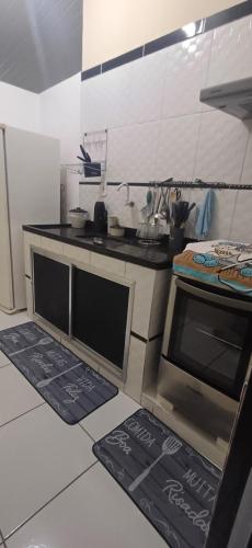 Køkken eller tekøkken på Lar da praia